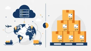 dropshipping vs saját raktár